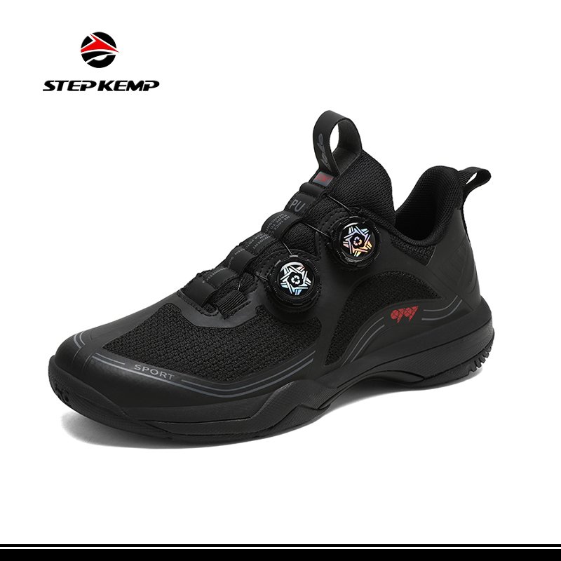 Badminton Shoes for Outdoor Training with Anti-Slip Swivel Buckle Rubber Sole - Image 2