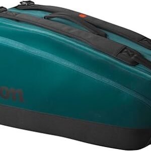 WILSON Blade V9 Super Tour Tennis Racket Bags - Green/Black