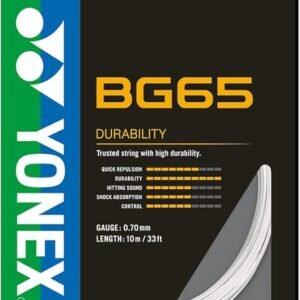 Yonex BG 65 Badminton Strings BLACK