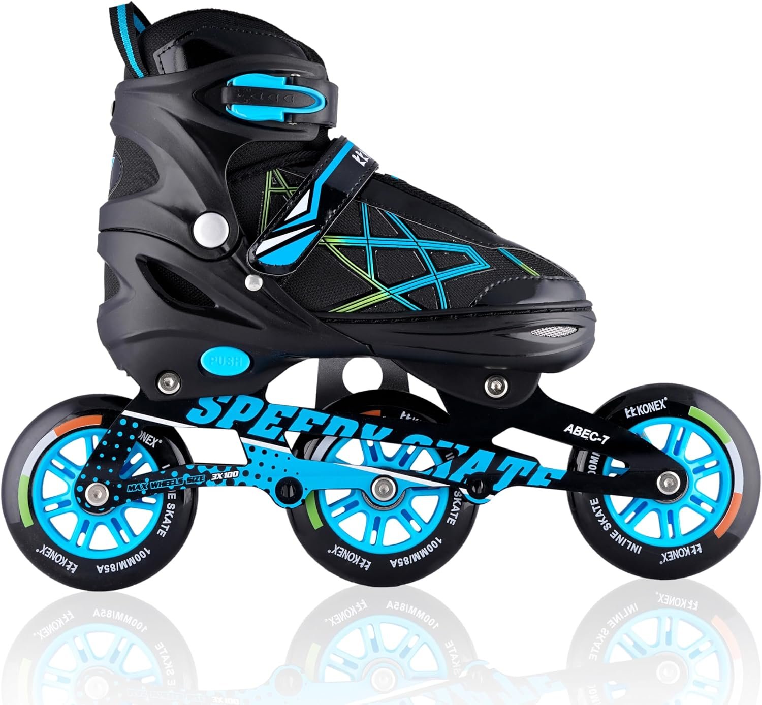Q-ISU INLINE SKATES Q-200, 100 MM - Image 4