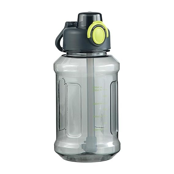Sports Bottle Water Jug Reusable with Scales Kettle for Travel 750ML