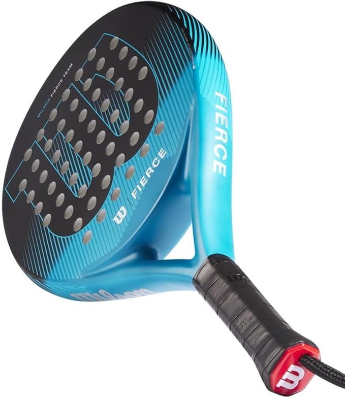 Wilson Fierce Team Racket Padel 2-Pieces, Blue/Black - Image 3
